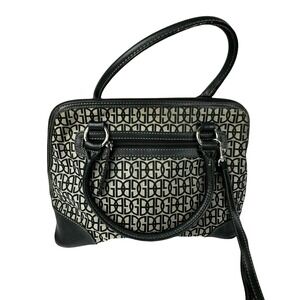 Giani Bernini Crossbody Purse 3 Sections Zip Closure Detachable Strap